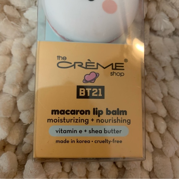 BT21 the crème shop RJ macaron lip balm honeydew - Picture 2 of 8